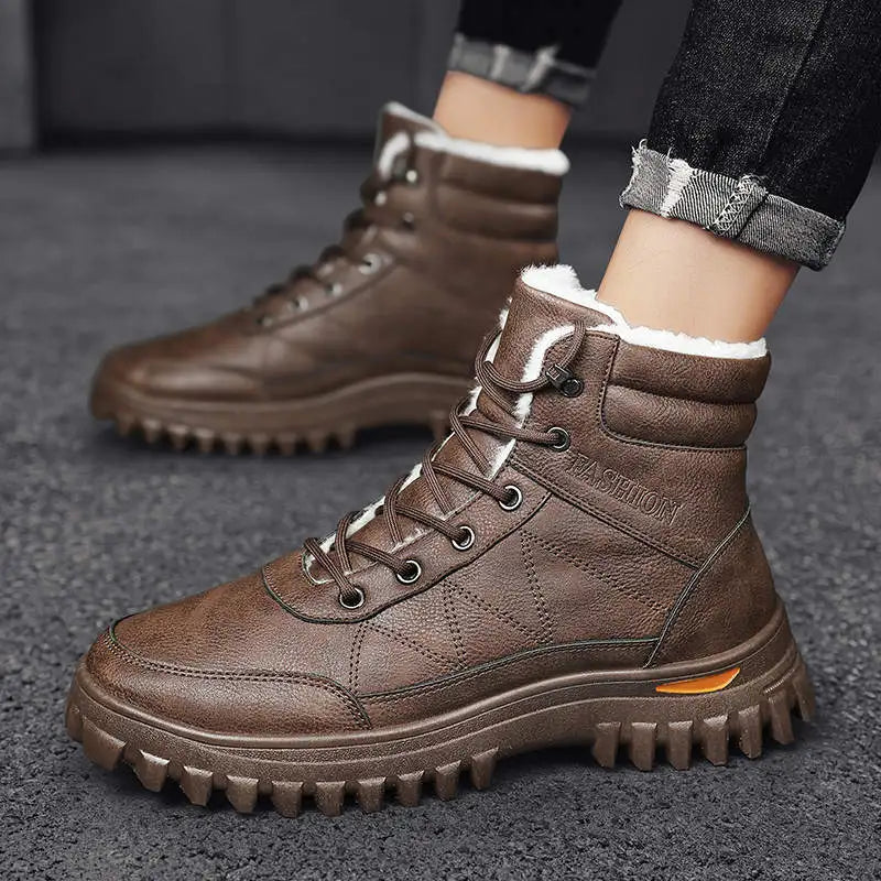 Waterproof Sneakers Replicas Men Shoes Leather Designer For Top Brand Winter