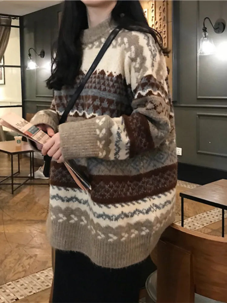 Best Women Winter Sweater Pullover Knit Jumpers