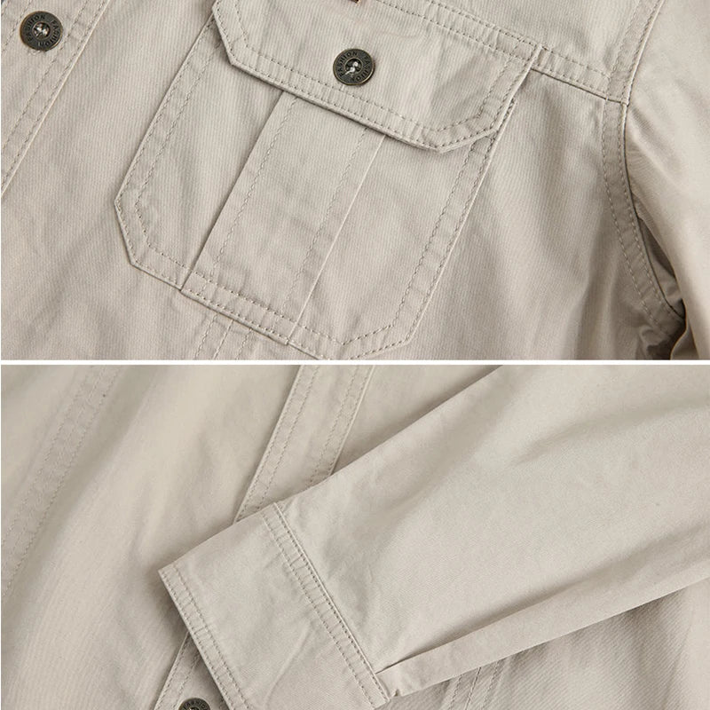 Cotton Long Sleeve Shirts Men Brand Clothing High Quality Blouse